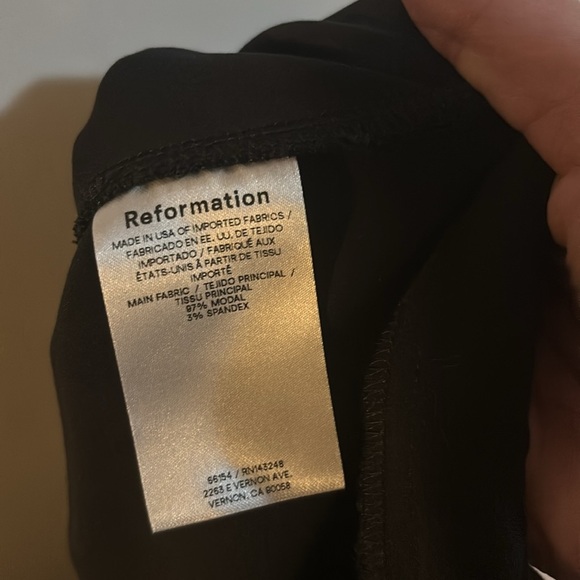 New REFORMATION trouser pants - Picture 6 of 8